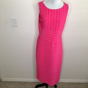 Hot Pink Bandage Dress - Size 8